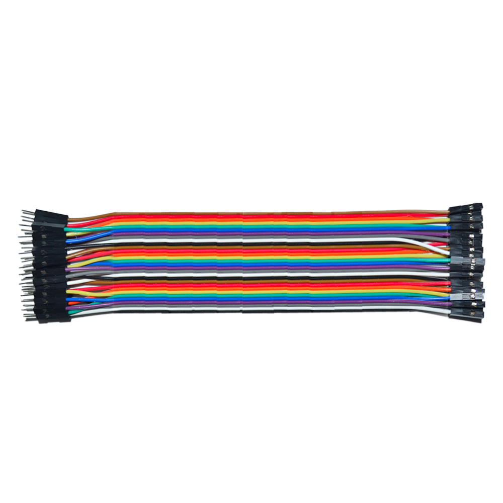 10/20/30 cm 40 Pin Dupont Jumper Kabel Buchse-Stecker für Arduino  Breadboard