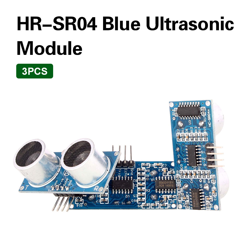 Arduino 3PCS Ultrasonic Distance Sensor HC-SR04 Rangefinder Ultrasonic for Arduino 