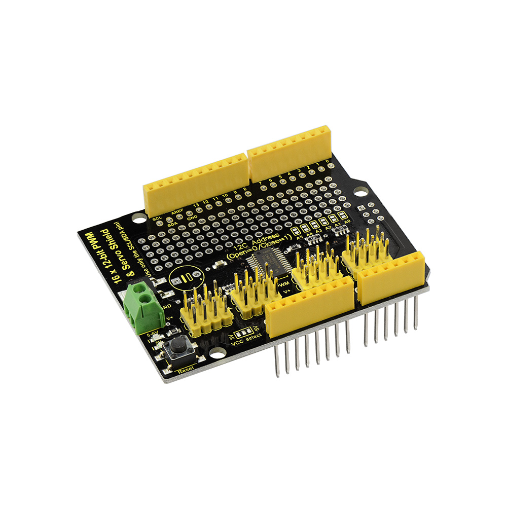 KEYESTUDIO 16 canales 12-bit Servo Motor Drive Shield para Arduino IDE 