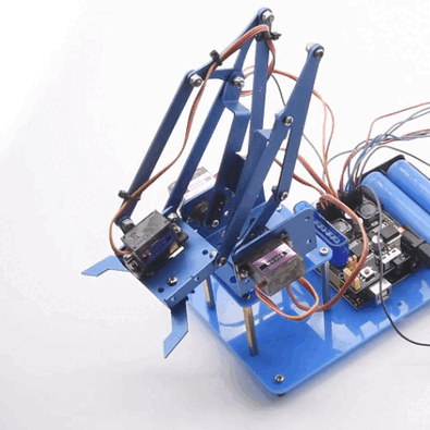Keyestudio 4DF Mechanical PS2 Joystick Metallic Robot Arm Learning Starter  Kit V2.0 for Arduino DIY