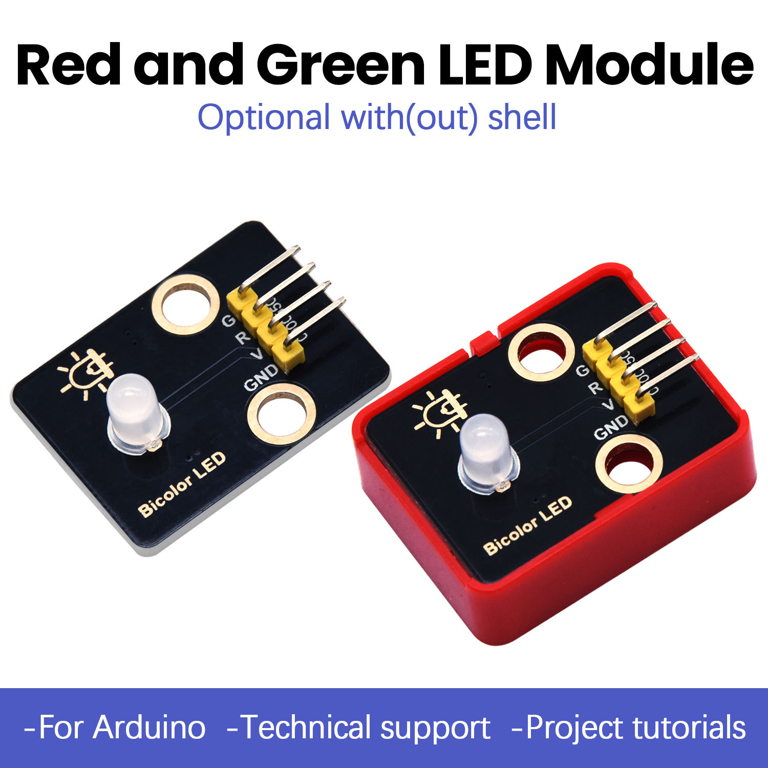 Keyestudio Red and Green Led Module For Arduino Programming DIY ...